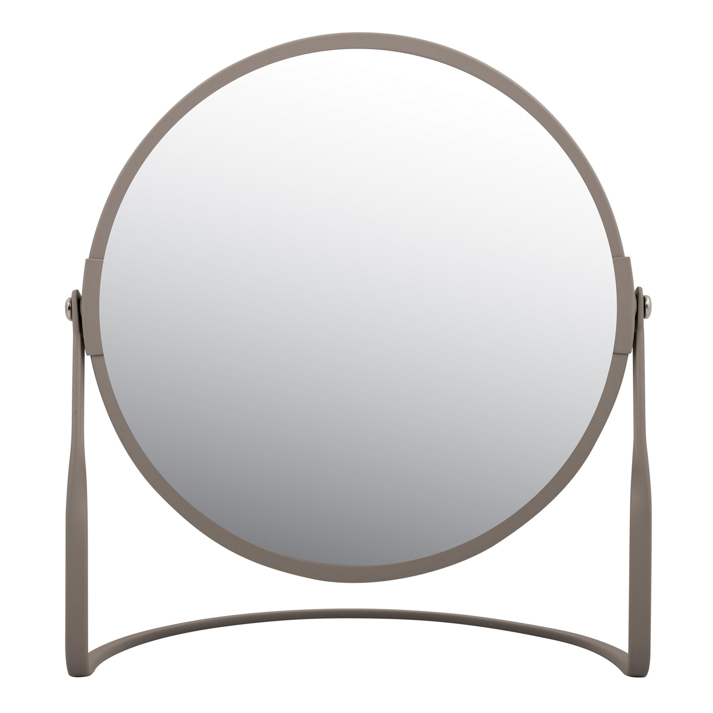 Kosmetikspiegel AKIRA Braun Stahl Metall