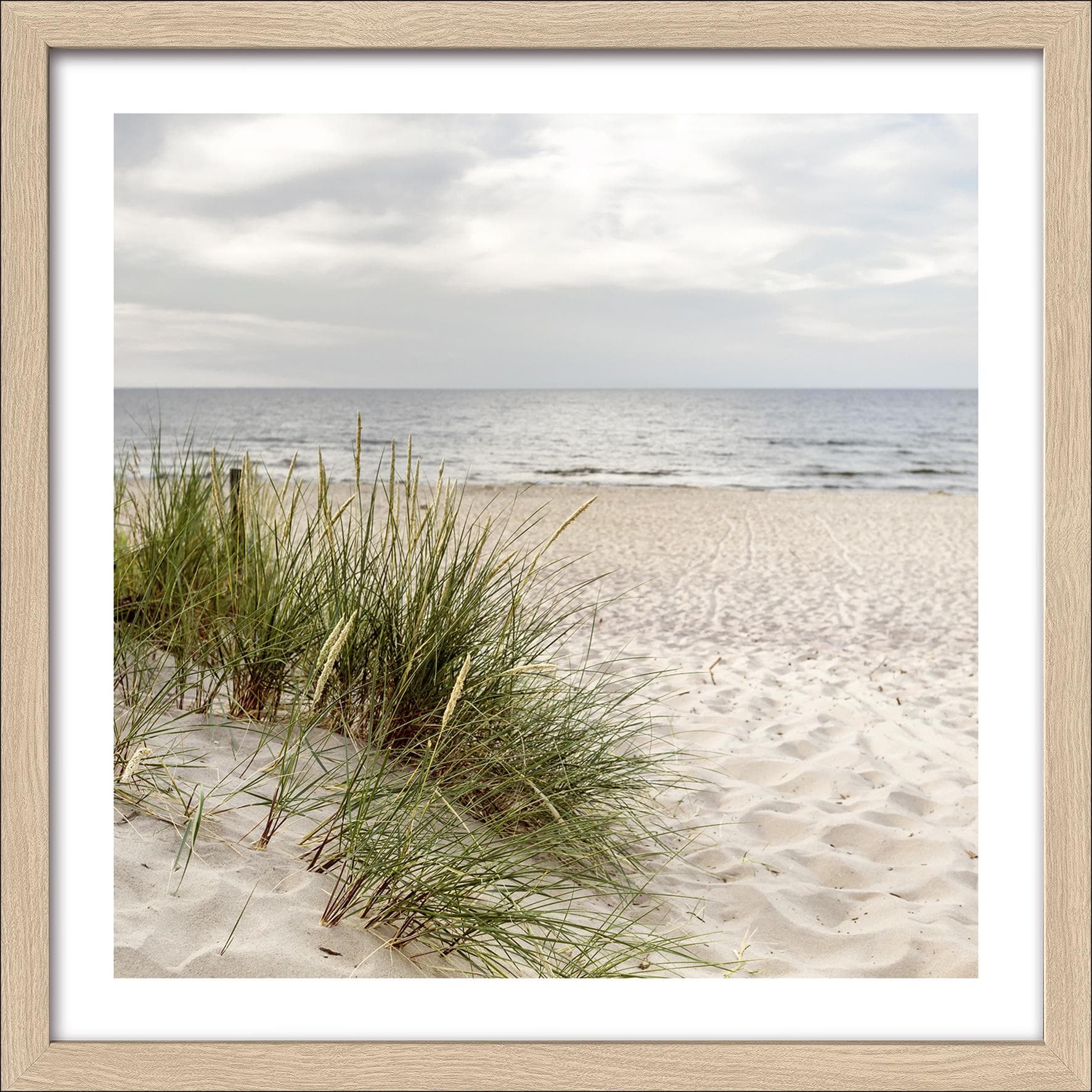 Gerahmtes Bild NORDIC BEACH ATMOSPHERE IV Pro Art