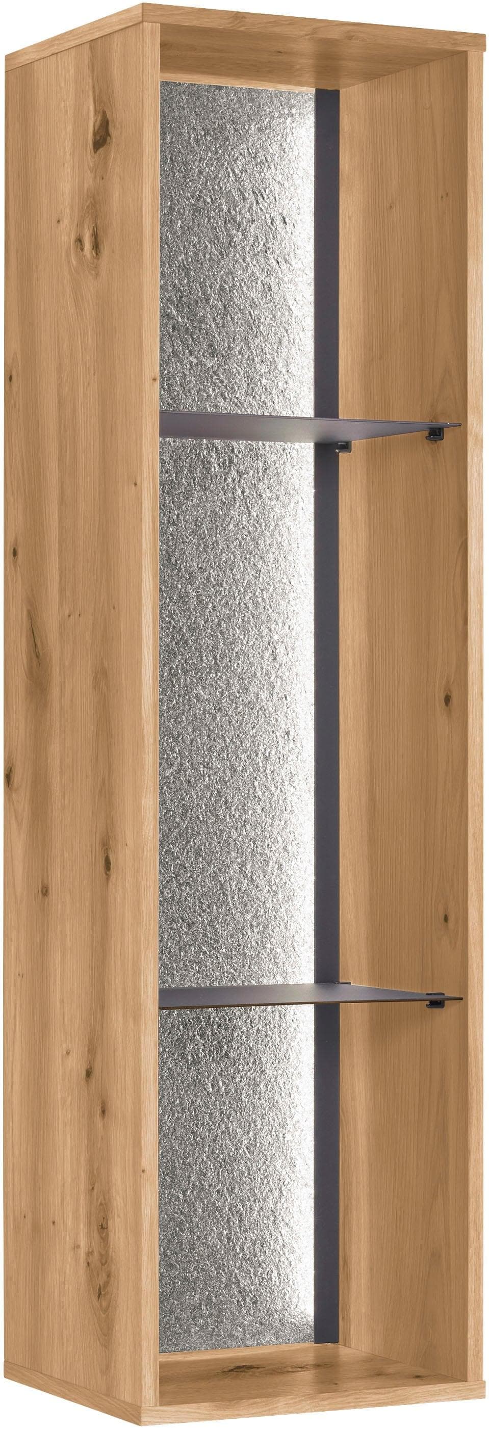 set one by Musterring Hängeregal Braun mit Zierelement