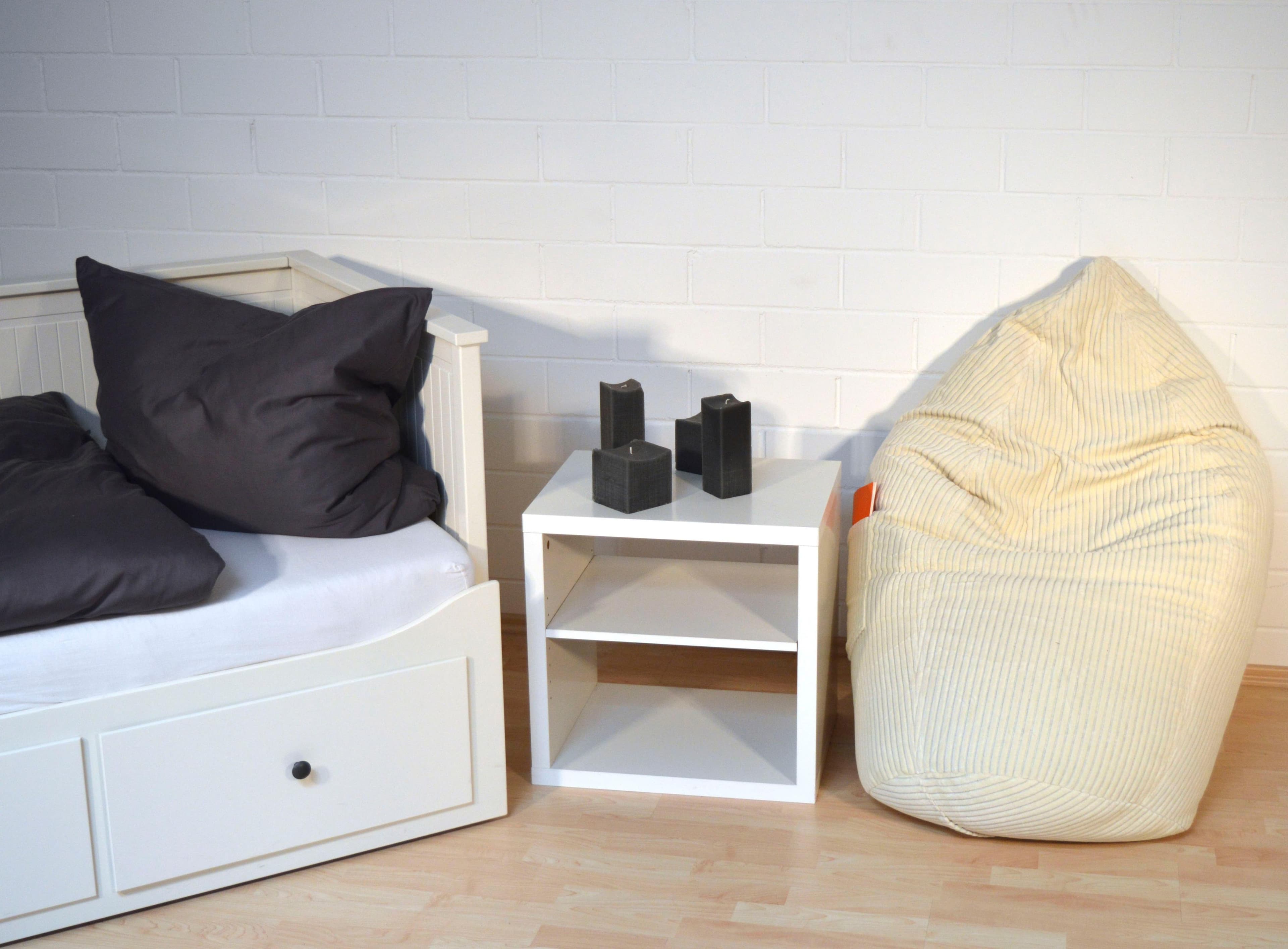 Gemütlicher Sitzsack aus Velours