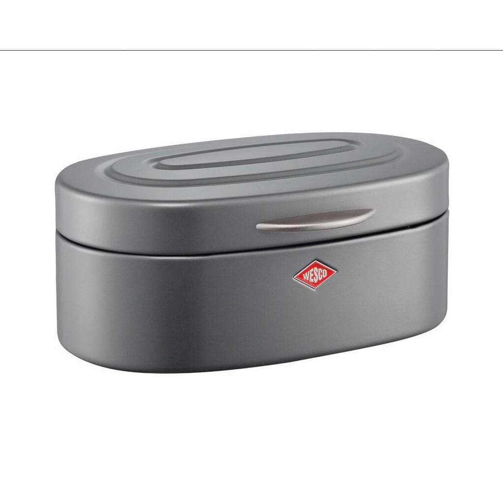 WESCO Single Elly Brotkasten Graphit Oval Lebensmittelaufbewahrung