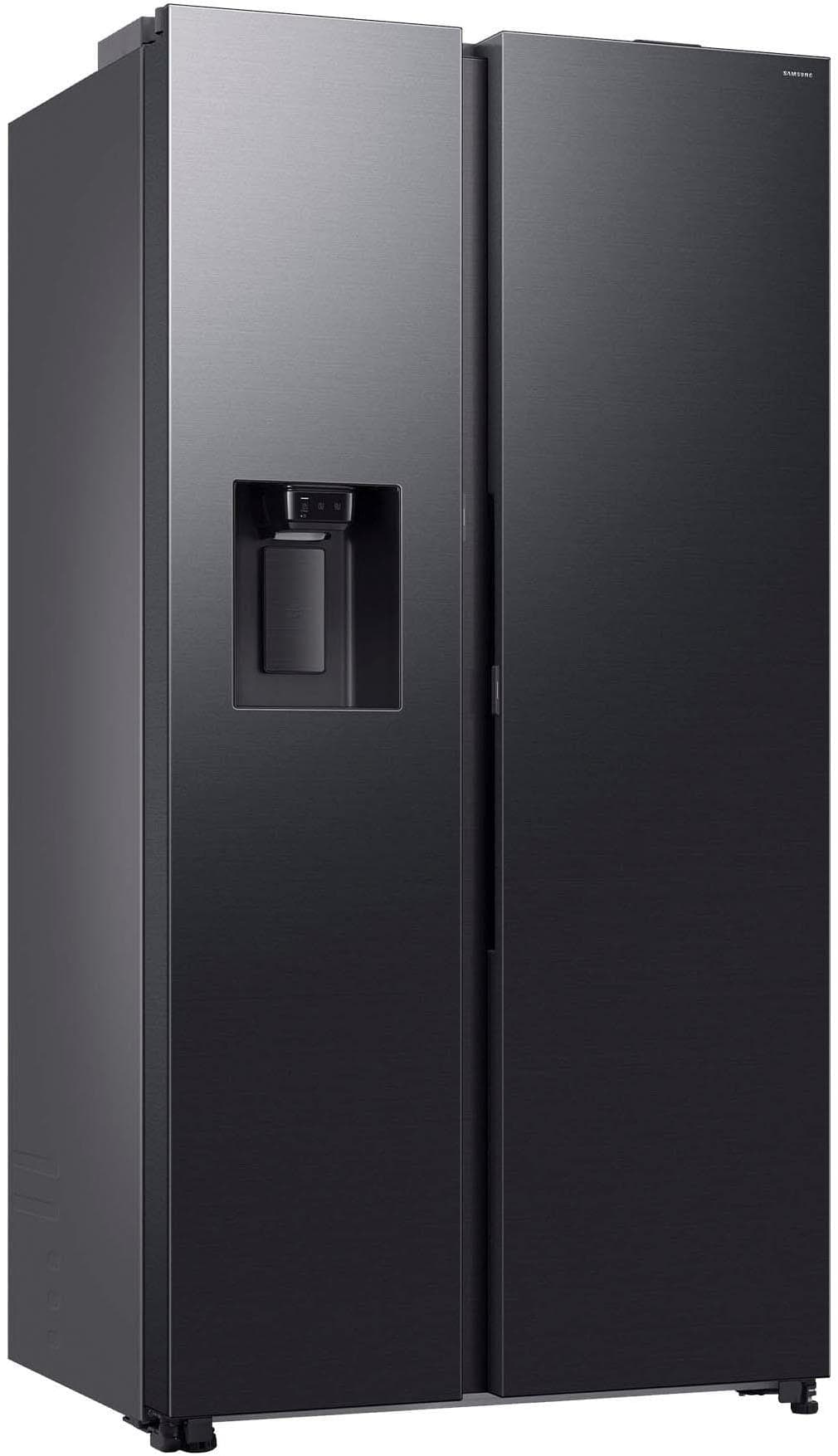 SAMSUNG Side-by-Side Kühlschrank RS80F66KBFEF Schwarz Steel