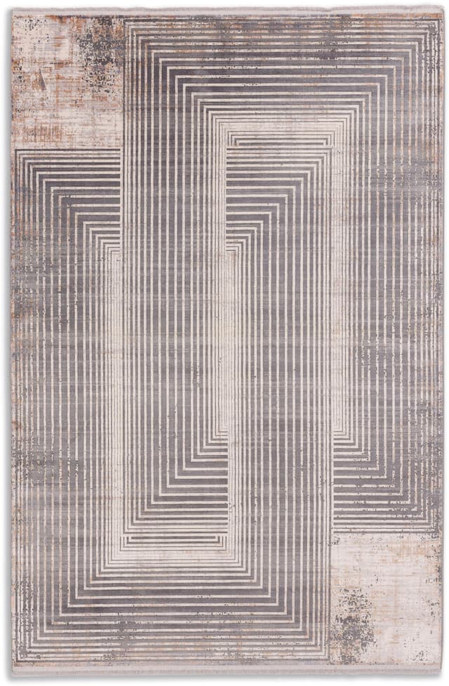 ASTRA Teppich Mirano: Seidig Schimmerndes Viskose Design mit 3D Effekt