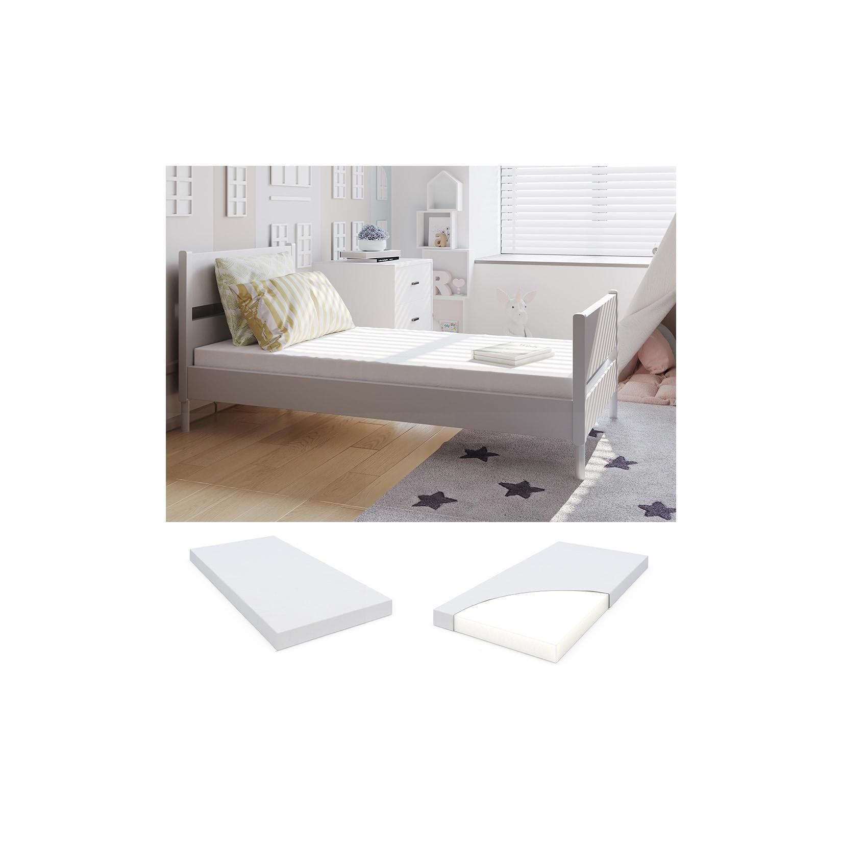 VitaliSpa Matratze Calma comfort 140x70 cm Schaumstoff Oeko-Tex 100 Kinder