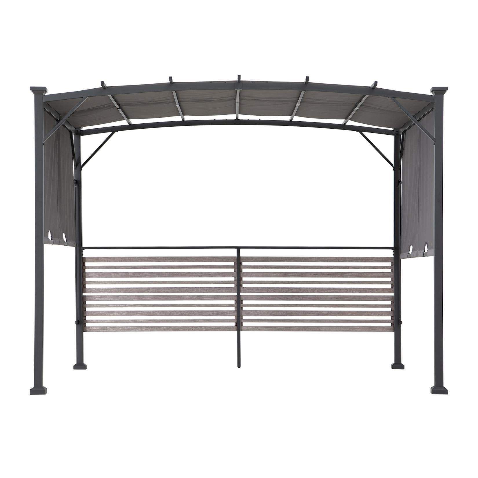 Sunjoy Stoff Whirlpool Pergola TITOV 270x300cm Grau