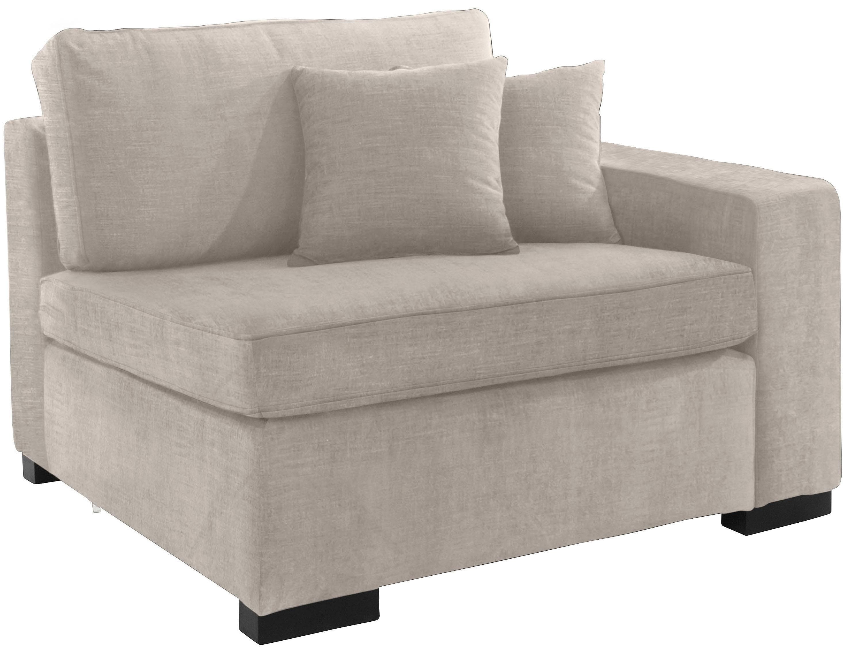 Guido Maria Kretschmer Home&Living Skara Sofaelement - Handgefertigt in Naturfarben