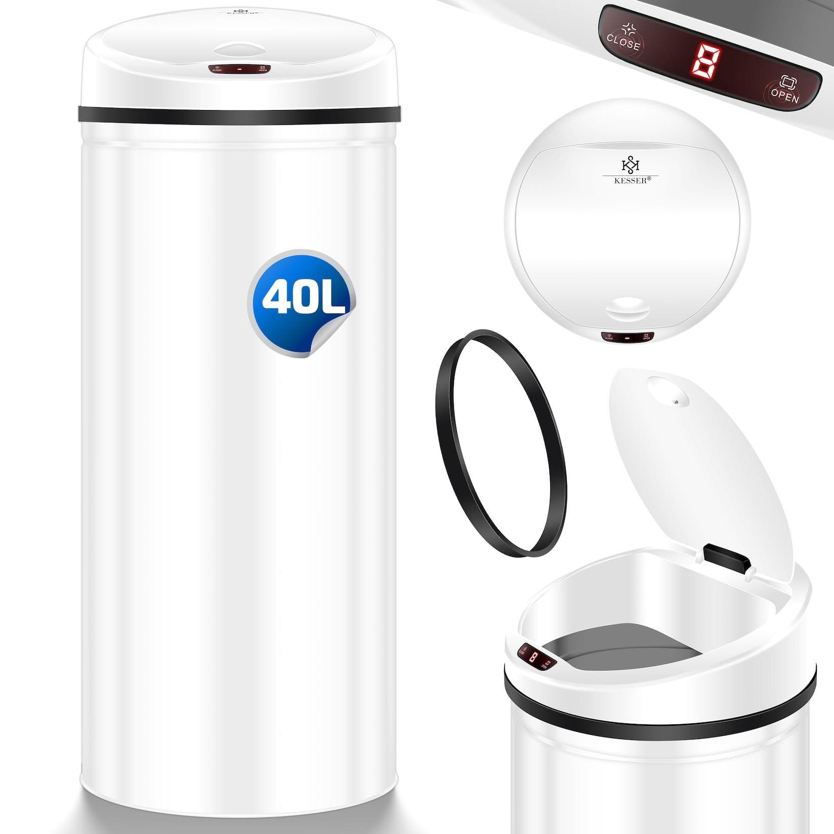 KESSER Automatik Sensor Mülleimer Edelstahl