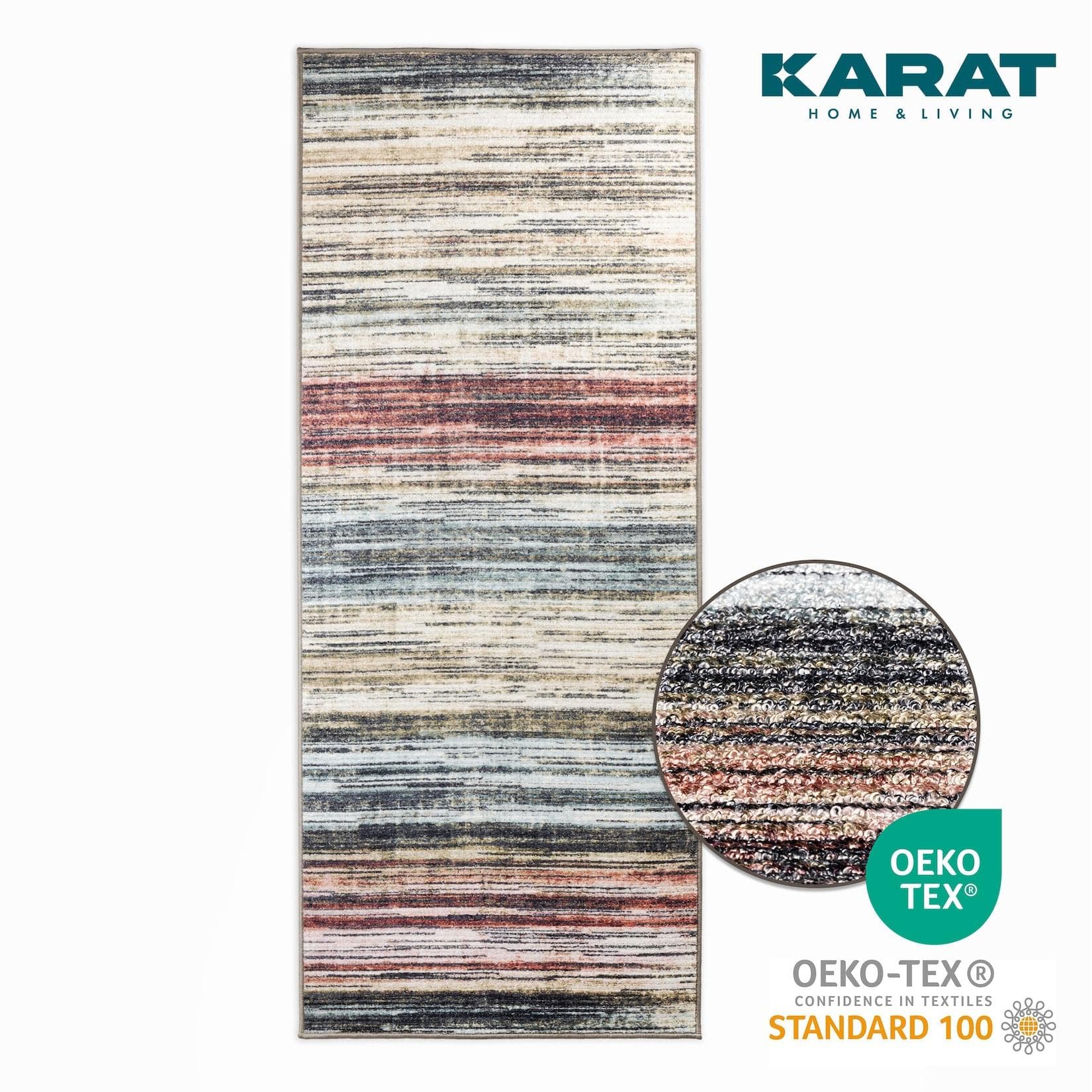 Karat homeliving Teppich-Läufer Cudillero nach Maß modern