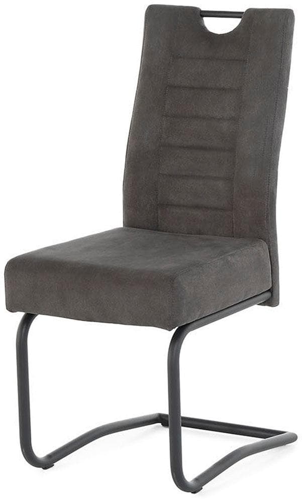 Freischwinger mit Taschenfederkernpolsterung und Rücken-Griff