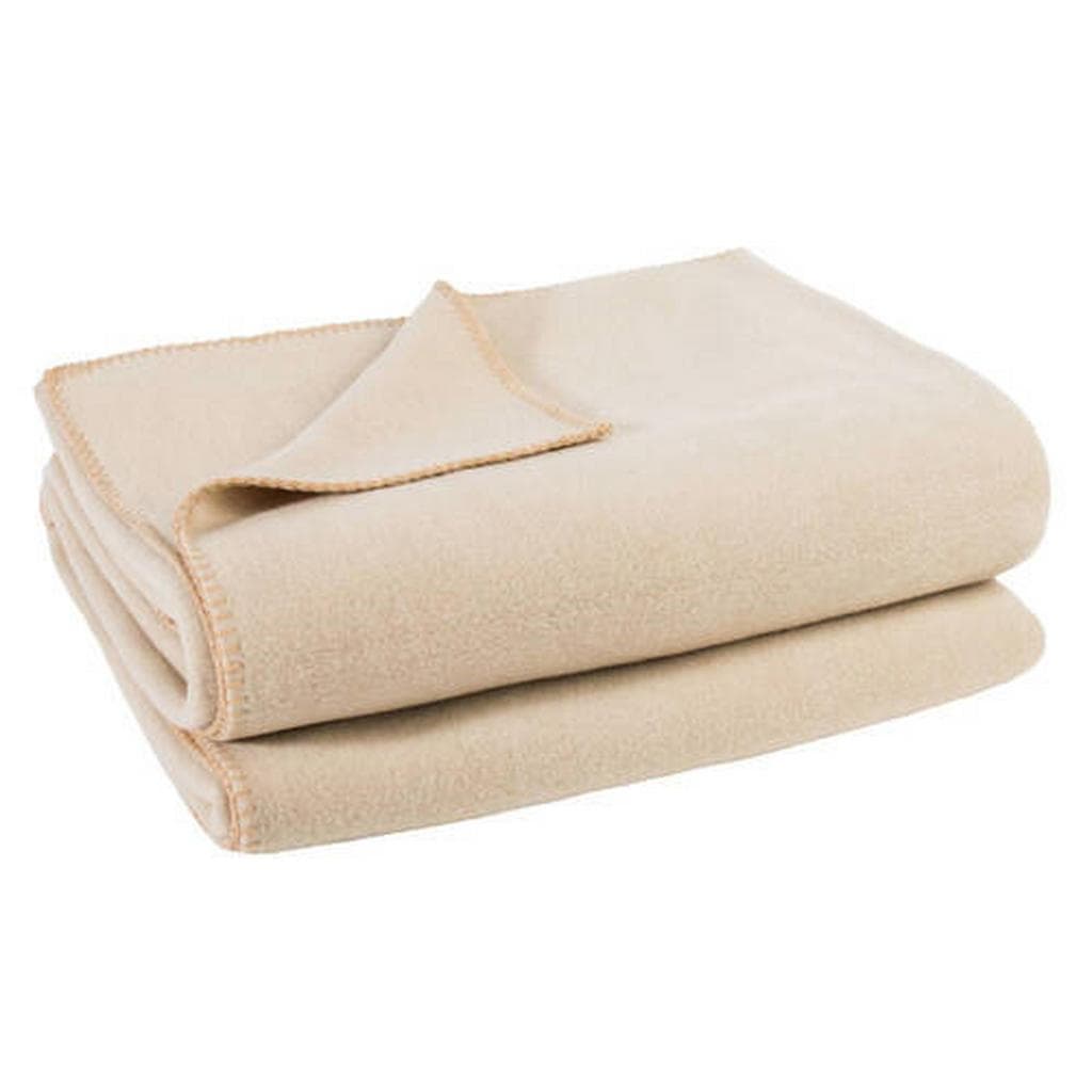 Zoeppritz Fleecedecke Soft Fleece Beige 160x200 cm