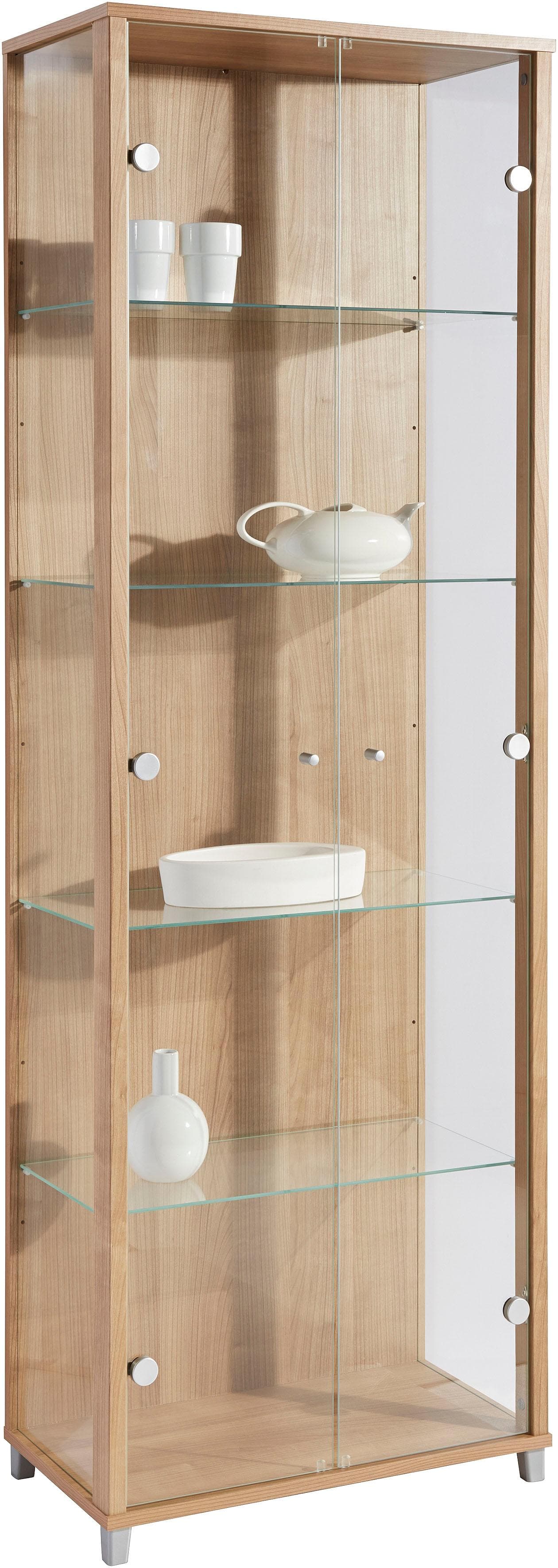 fif Möbel Optima Glasvitrine - Stilvolle Vitrinenschrank für Sammlerobjekte