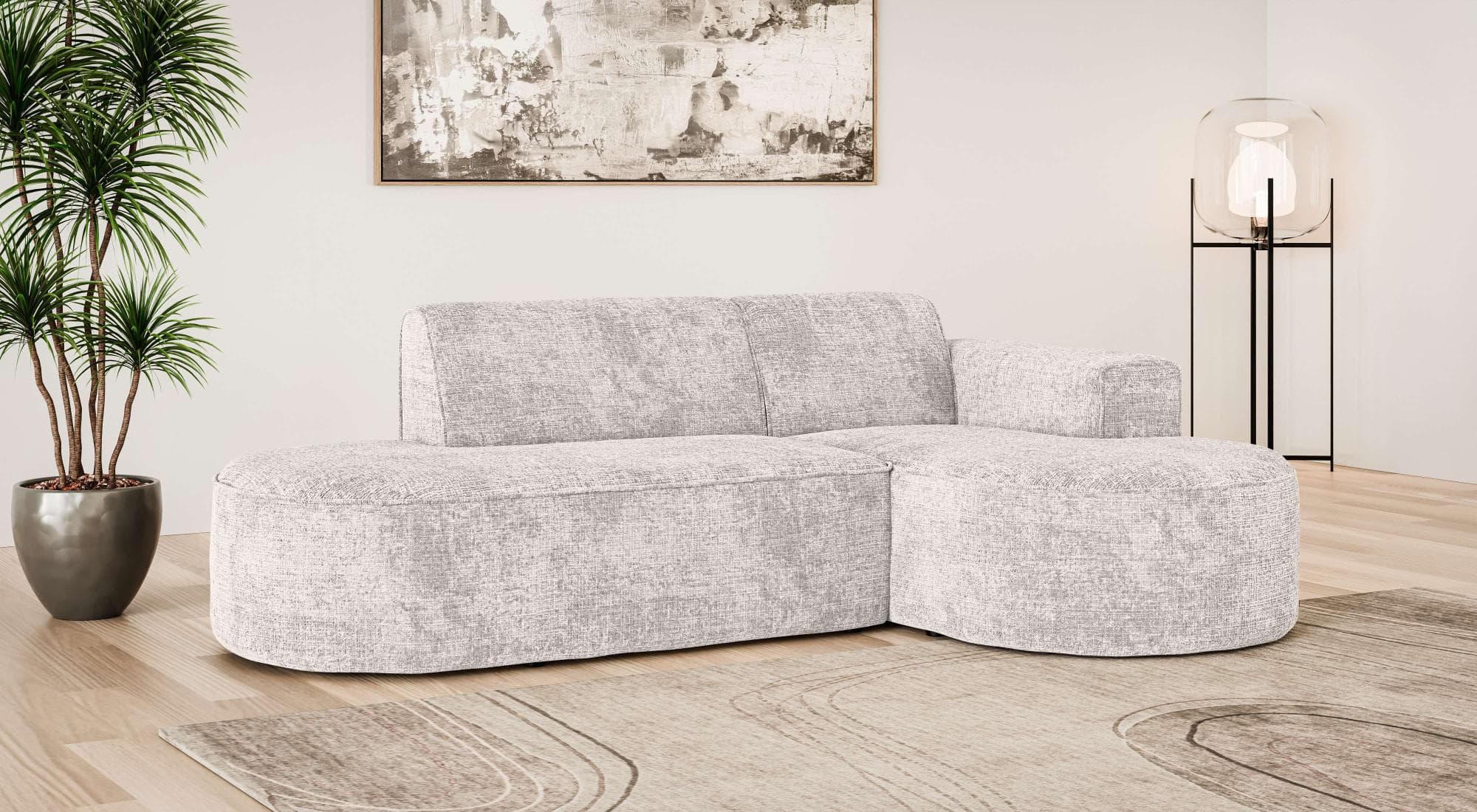 Ecksofa OTTO HOME "ADELLA" Design-Sofa mit Recamiere