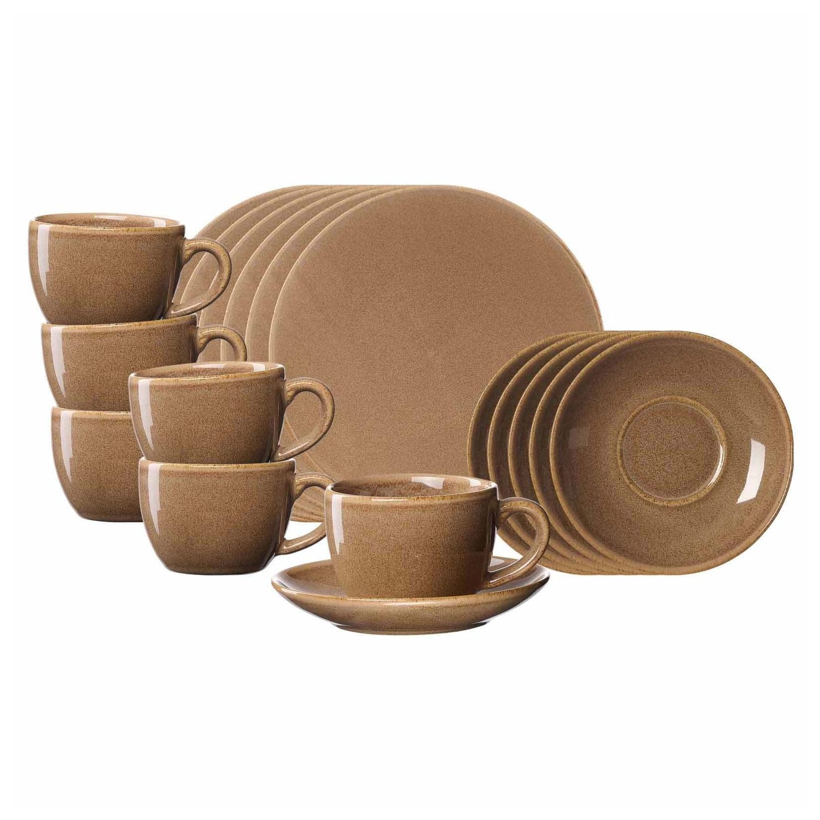Ritzenhoff & Breker Kaffeeservice Sahara 18er Set Beige Porzellan