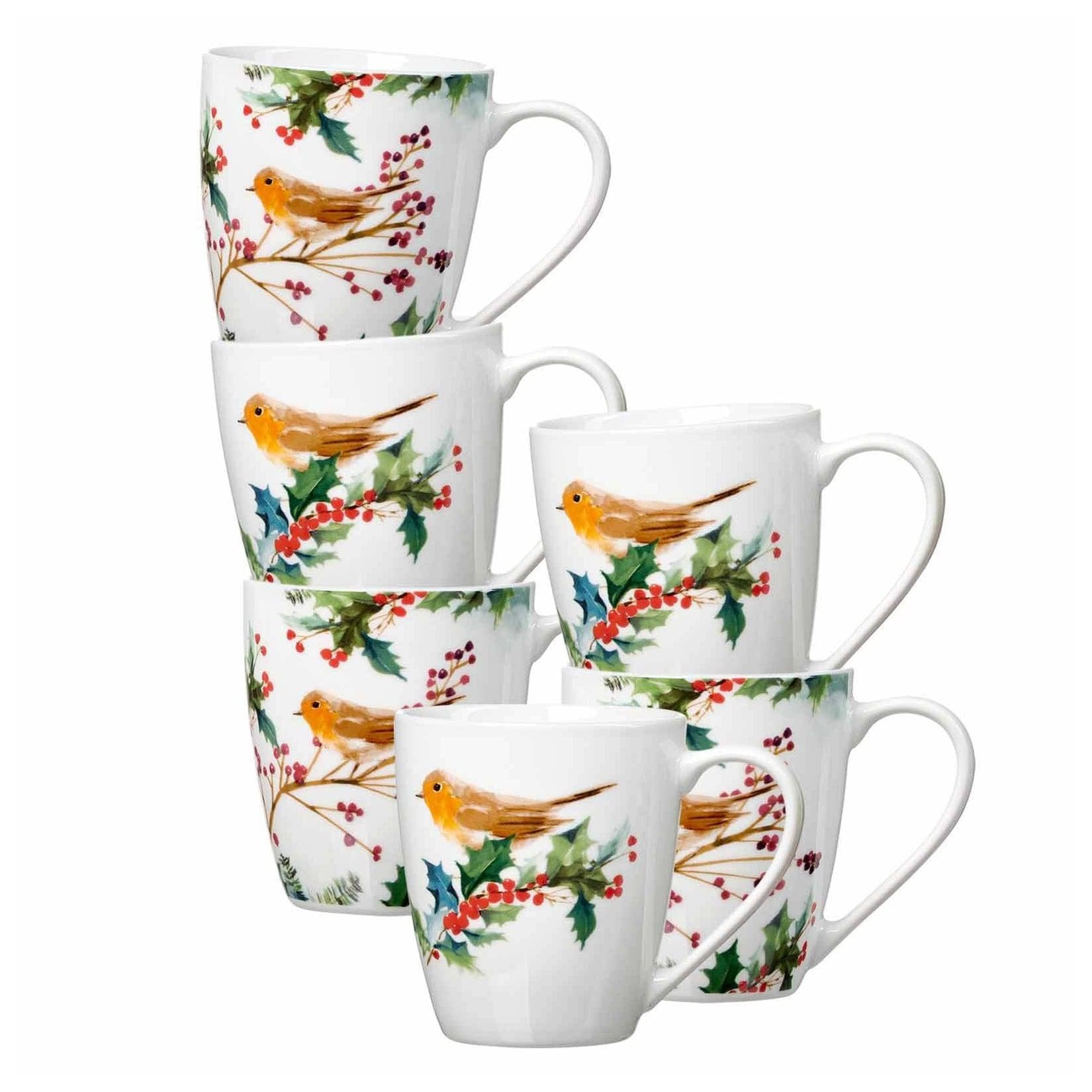 Ritzenhoff & Breker Winter Bird Kaffeebecher 360 ml 6er Set