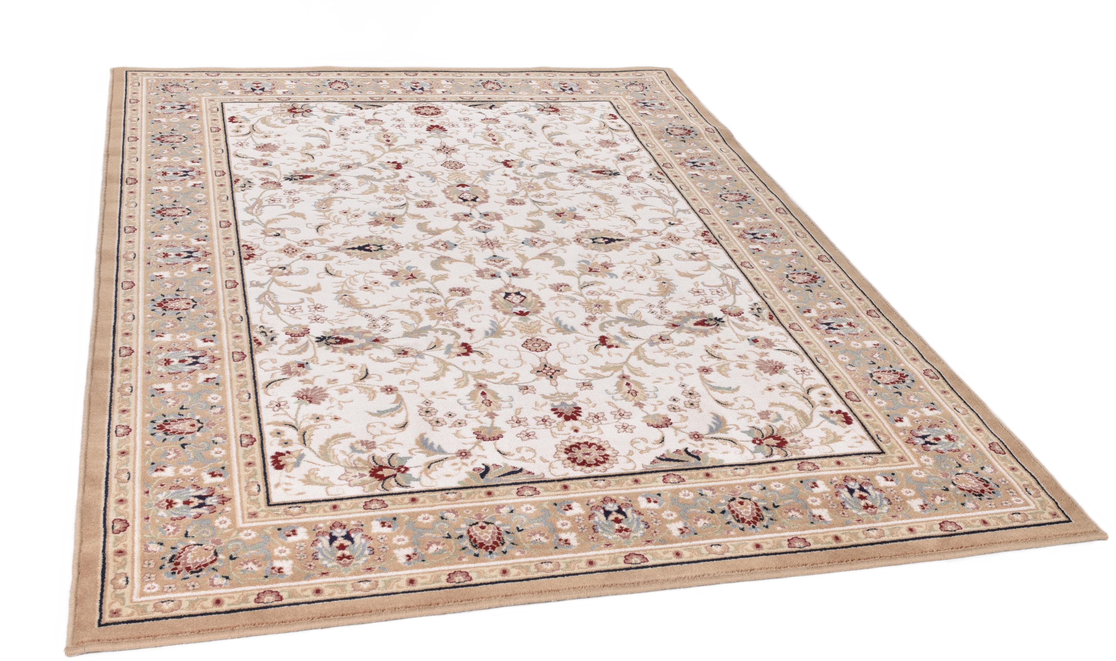Wollteppich THEKO Dolna 808 Beige Orientalisch
