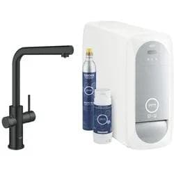 Grohe Starterkit Blue Home 31539 azb. Mouss. BT/WIFI L-Ausl. velvet black