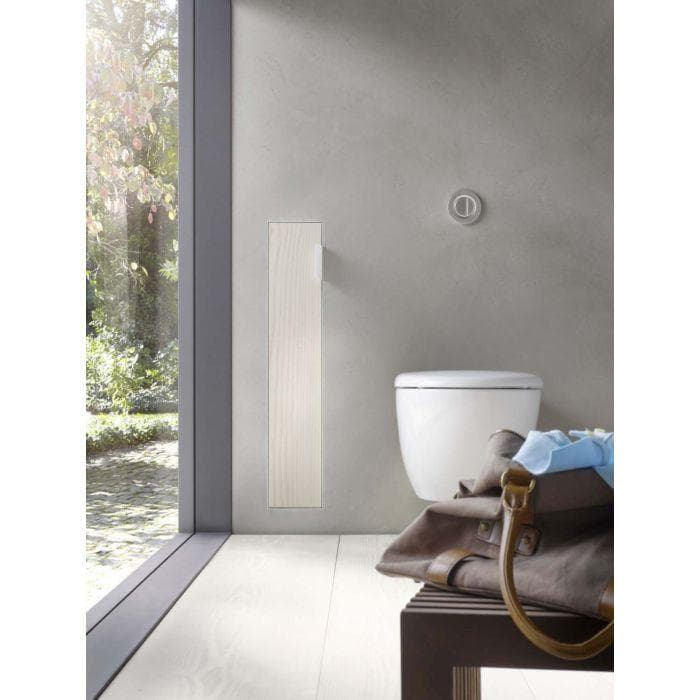 Emco Asis plus Unterputz-WC-Bürstengarnitur 975611010 Aluminium 803mm