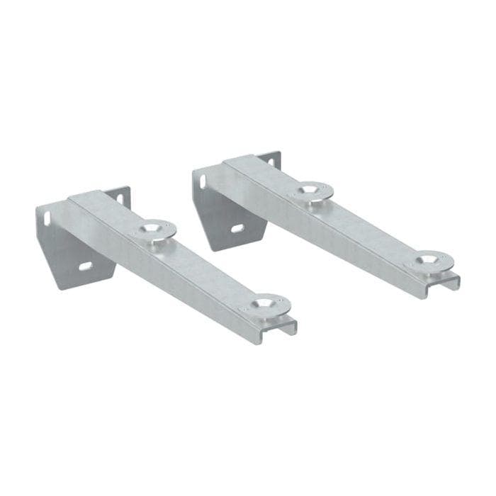 Geberit City Wandkonsole 450 mm, mit Stellfüßen, 2 Stück