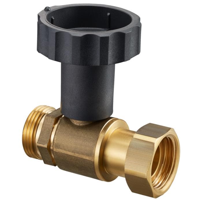 Oventrop Regumat Kugelhahn 1351703 DN 25 für 130 mit Dichtungssatz ohne Thermometer