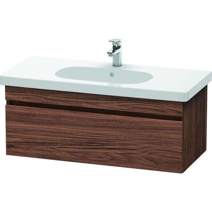 Duravit DuraStyle Waschtisch-Unterschrank DS638502121 100 x 45,3 cm, Nussbaum Dunkel, Wandhängend