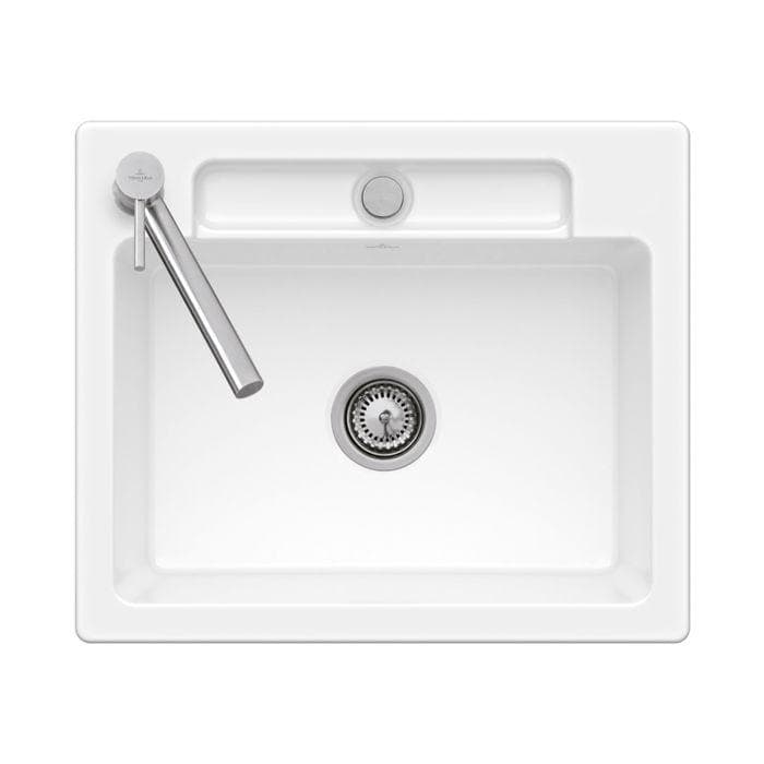 Villeroy & Boch Einbauspüle 33460FKG TitanCeram Snow White cplus