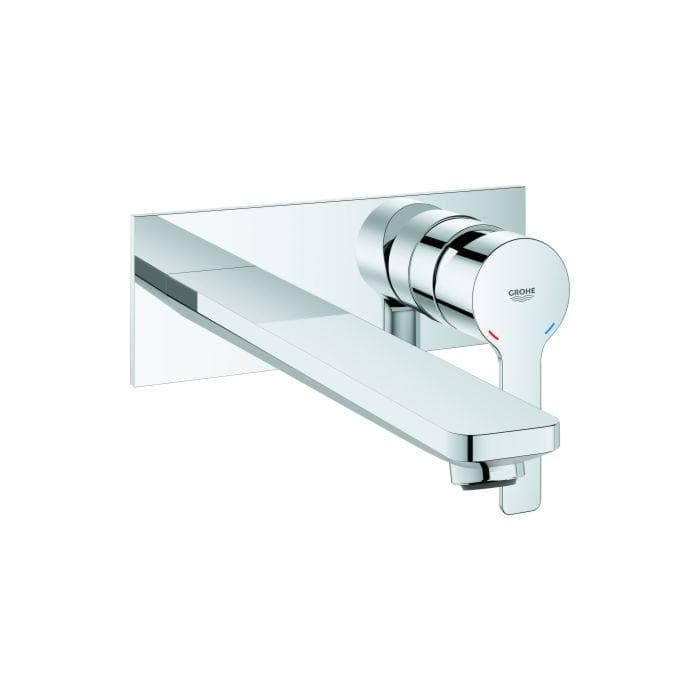 Grohe Lineare Waschtischarmatur 23444001 Chrom 2-Loch-Wand-Armatur