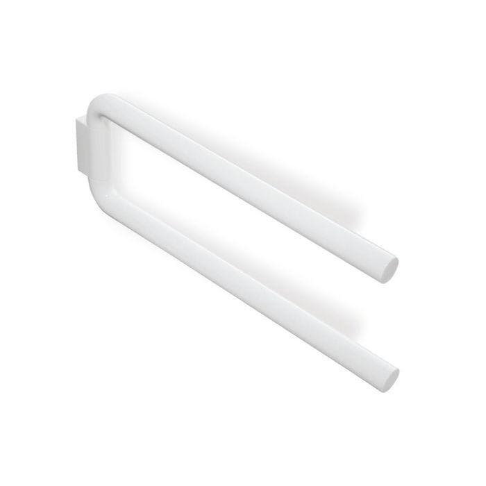 HEWI Handtuchhalter 445x160mm, 2-tlg., tiefschwarz