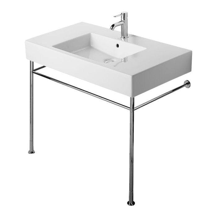 Duravit Metallkonsole Vero verchromt höhenverstellbar