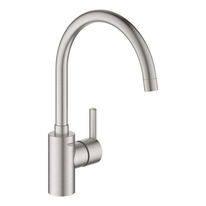 Grohe Feel Küchenarmatur 32670DC2 SuperSteel Chrom hoher Auslauf