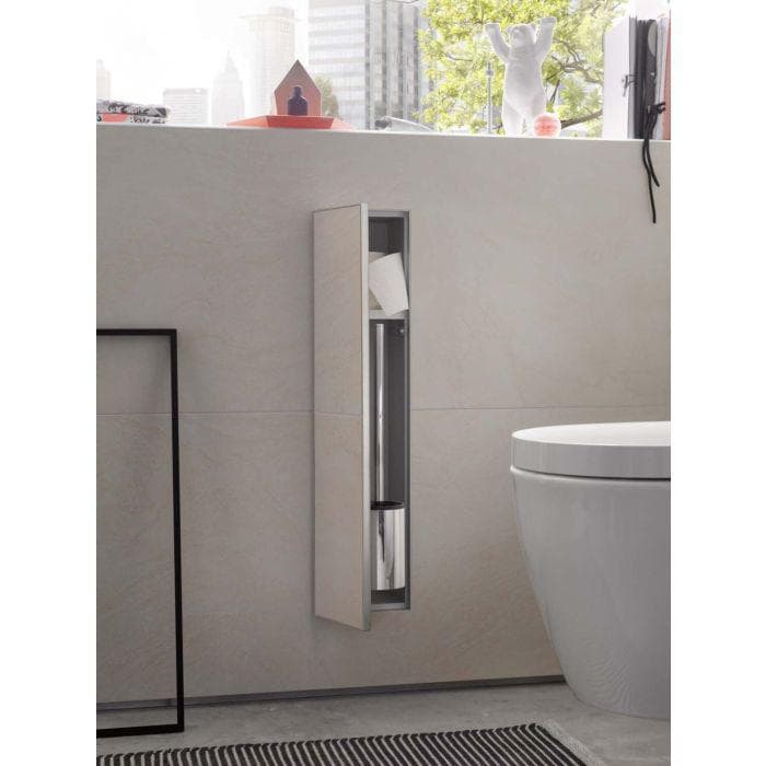 Emco Asis Plus WC-Modul Unterputz befliesbar Anschlag links