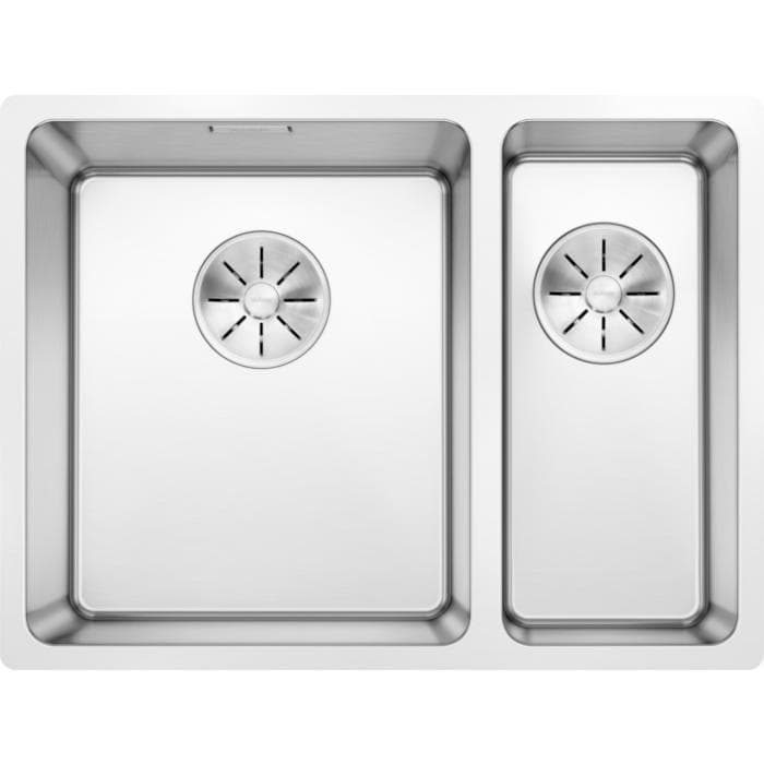 BLANCO Küchenspüle ANDANO 340/180-U Silber Edelstahl