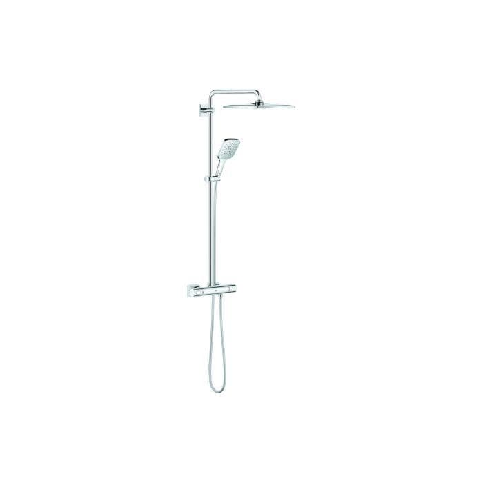 Grohe Rainshower SmartActive 310 Duschsystem 45cm Duscharm Silber