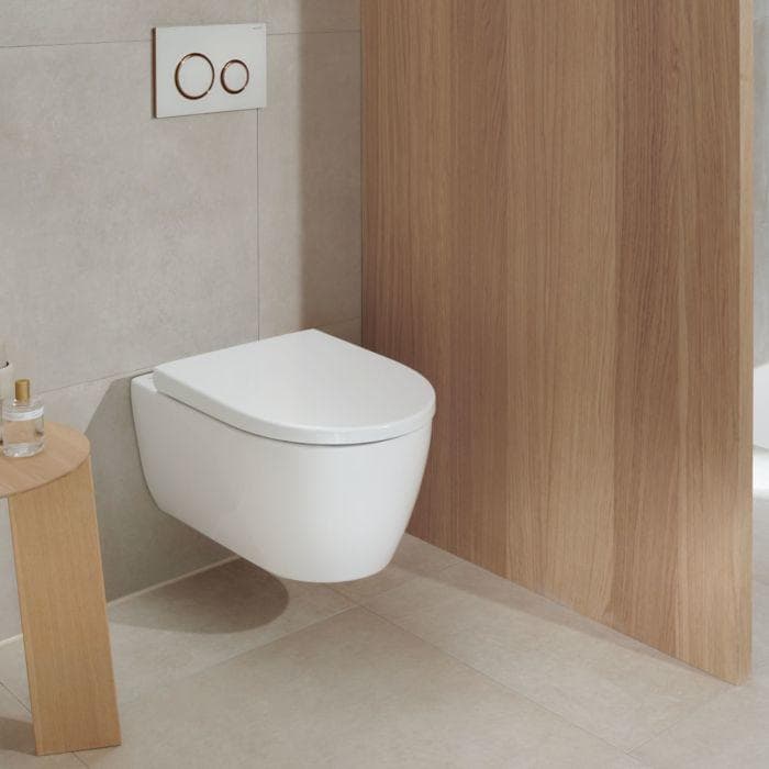 Geberit iCon Set Wand-Tiefspül-WC weiß KeraTect mit WC-Sitz