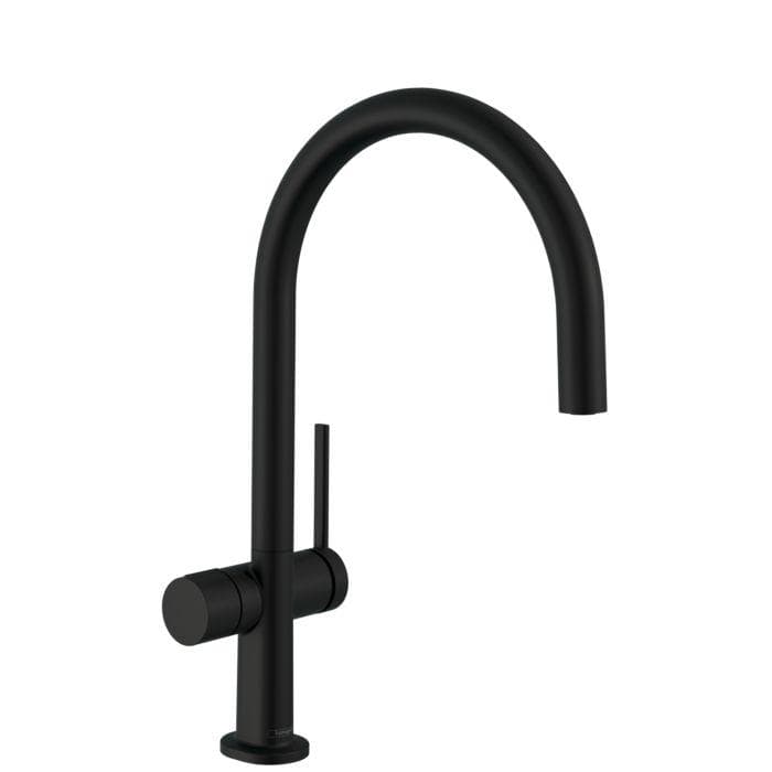 hansgrohe Talis M54-220 Küchenarmatur mattschwarz 1jet
