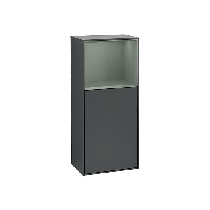 Villeroy & Boch Finion Seitenschrank links Olive Matt Midnight Blue