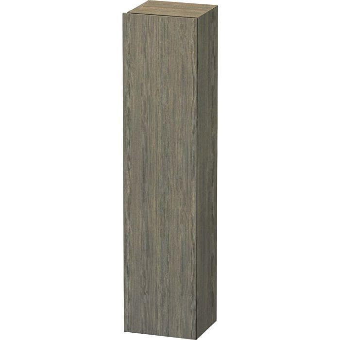 Duravit DuraStyle Hochschrank Eiche Terra 5 Glasfachböden