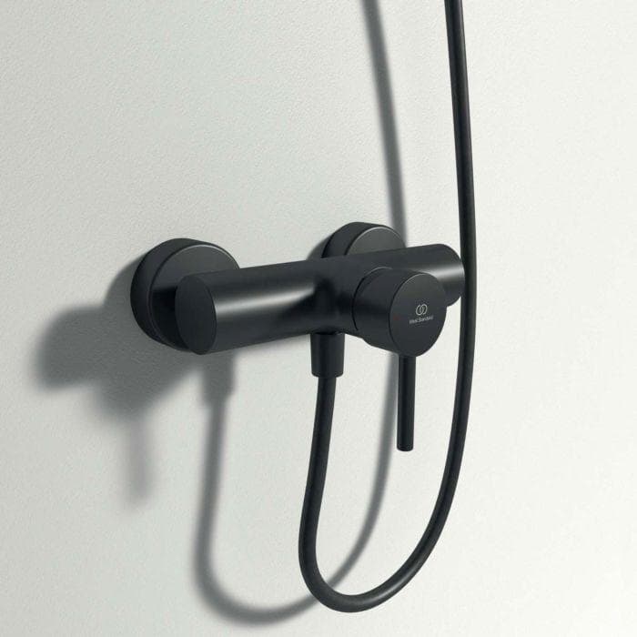 Ideal Standard Ceraline Duscharmatur BC200XG Silk Black Aufputz