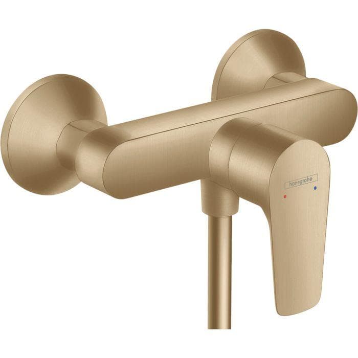 hansgrohe Talis E Brause-Einhebelmischer Aufputz brushed bronze