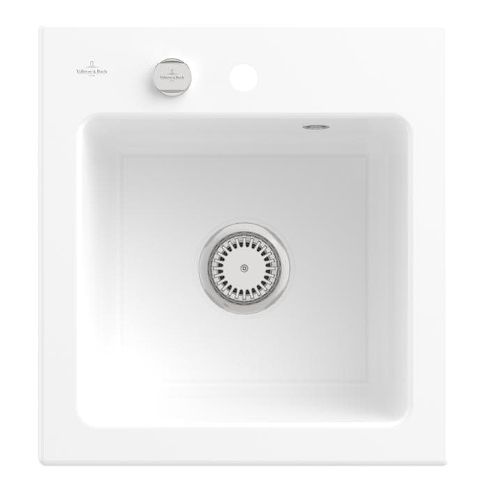 Villeroy & Boch Subway 45 XS Einbauspüle 678102R1 Keramik Weiß