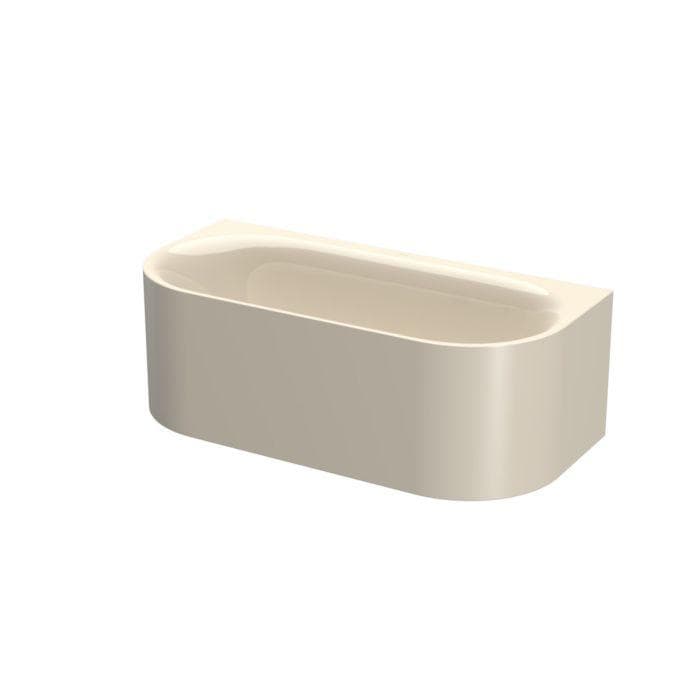 Bette BetteLux Oval Silhouette Badewanne 170x80x45 cm Pergamon
