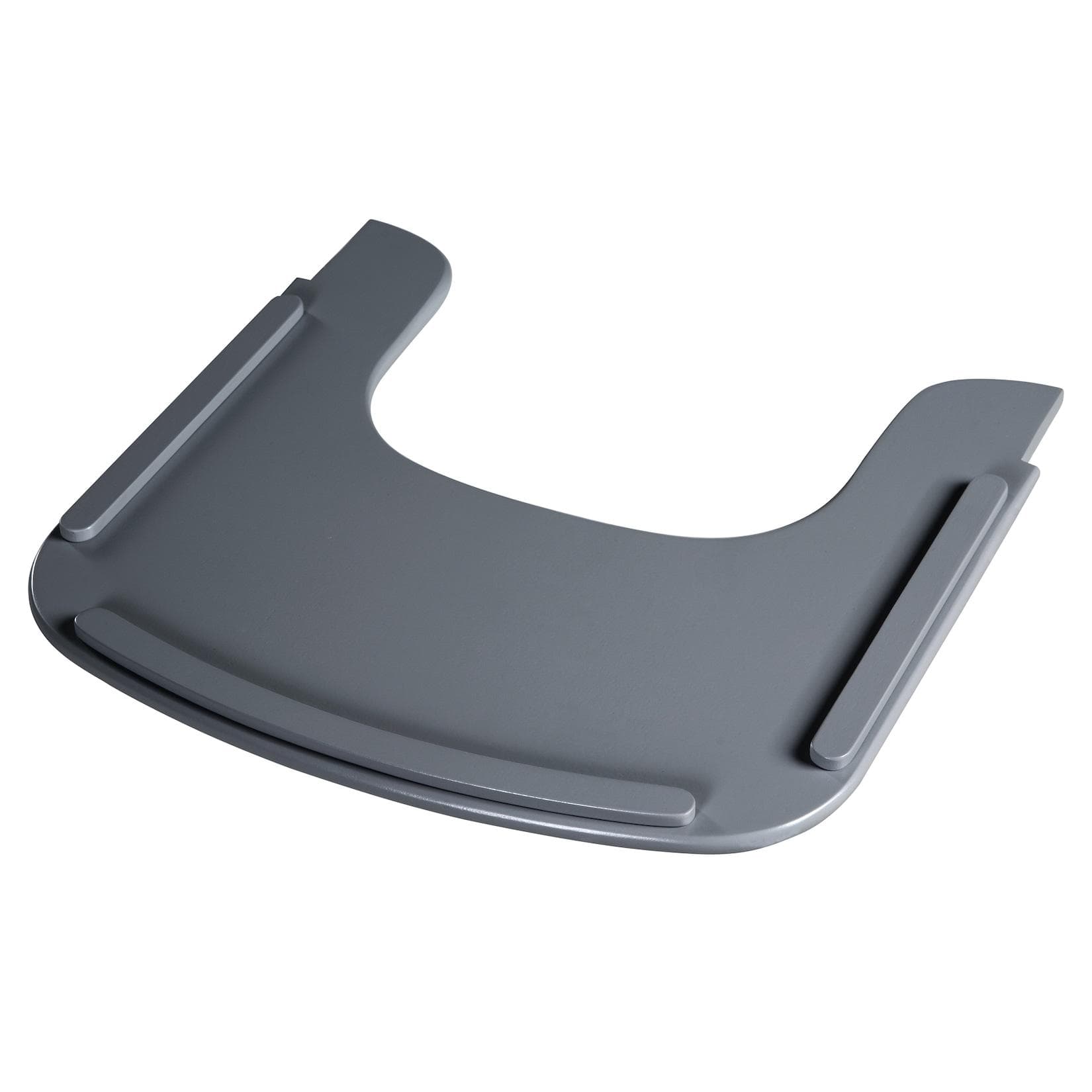 Hochstuhl-Essbrett & Spieltisch in Anthrazit