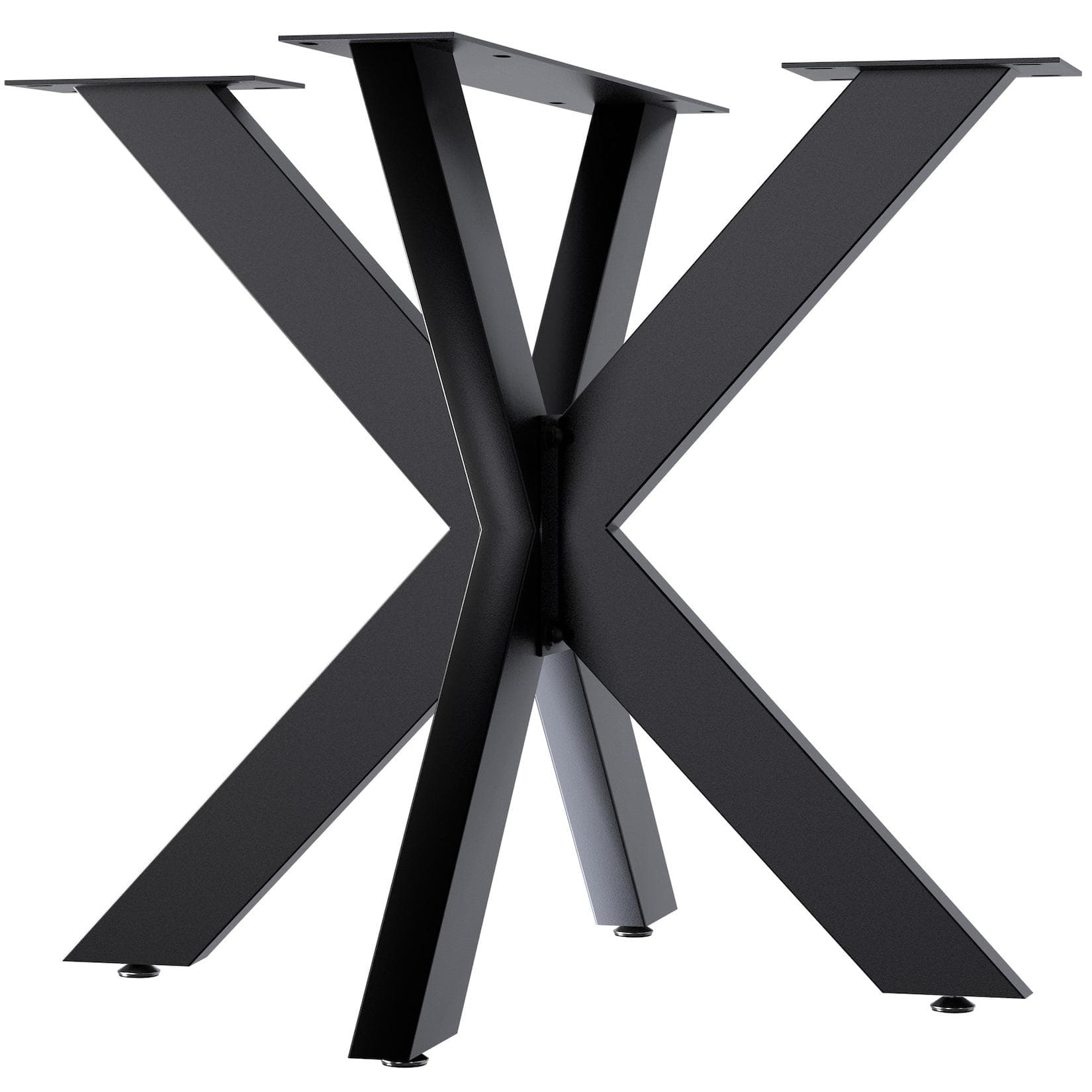 CLP Tischbeine Biloxi Tischkufen für DIY-Tische Höhe 71 cm Sternförmiges Tischgestell