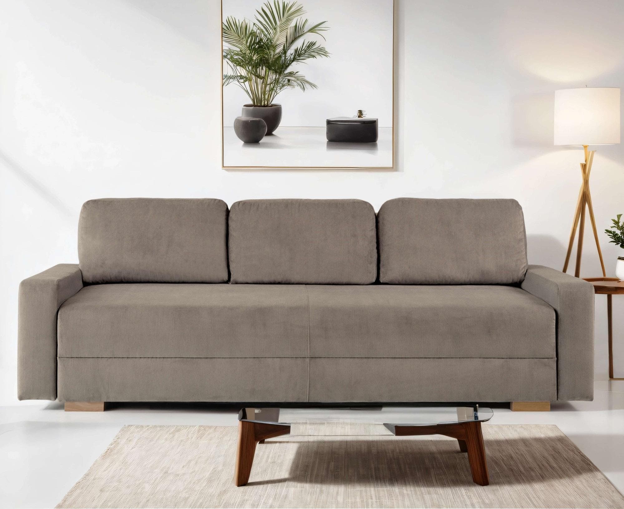Sheridan 3-Sitzer Sofa mit Bettfunktion und Bettkasten