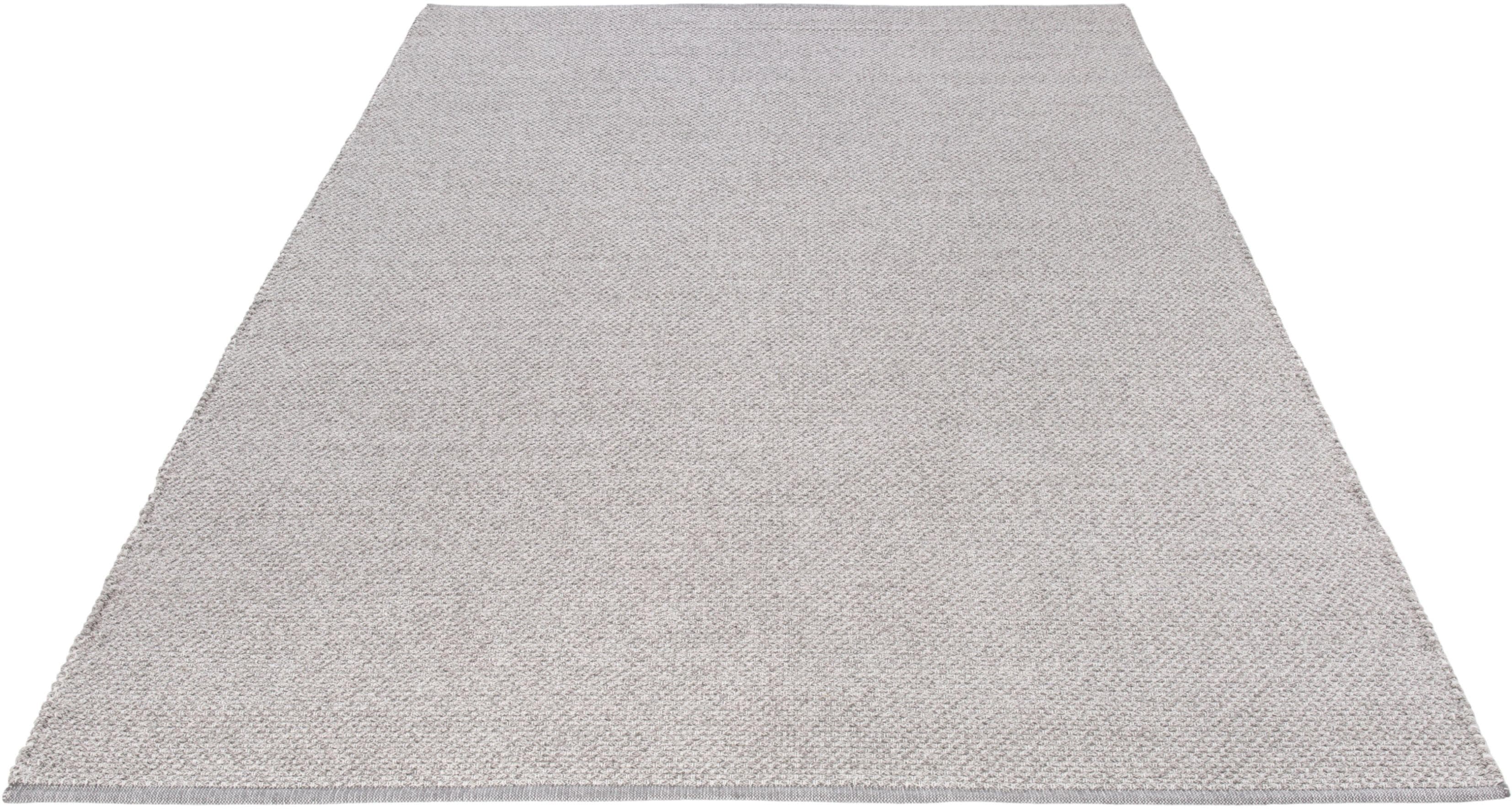 LUXOR LIVING Liv Baumwollteppich Hellgrau 160x230cm