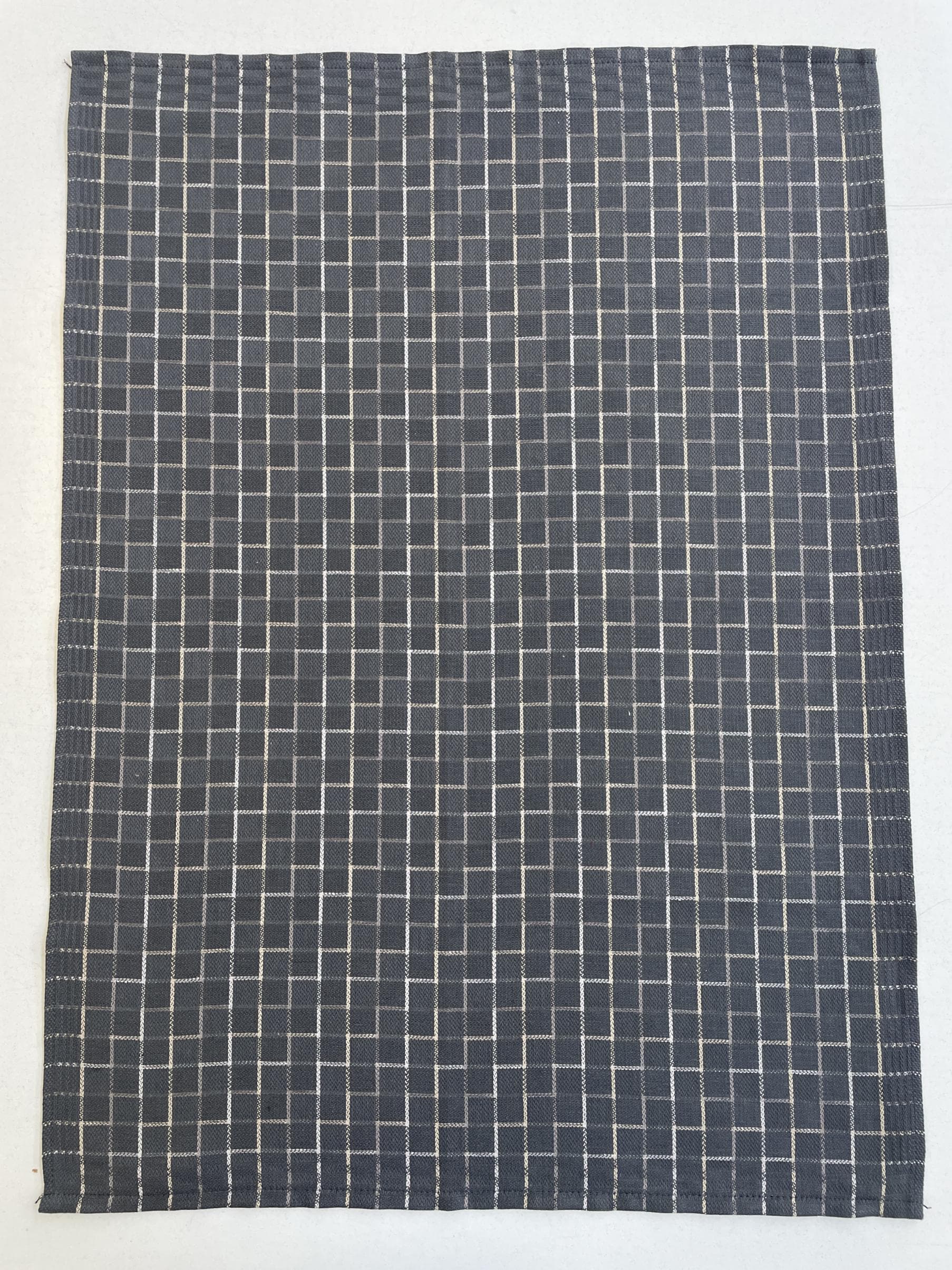 Geschirrtuch Halbleinen Anthrazit 55% Flachs 45% Baumwolle