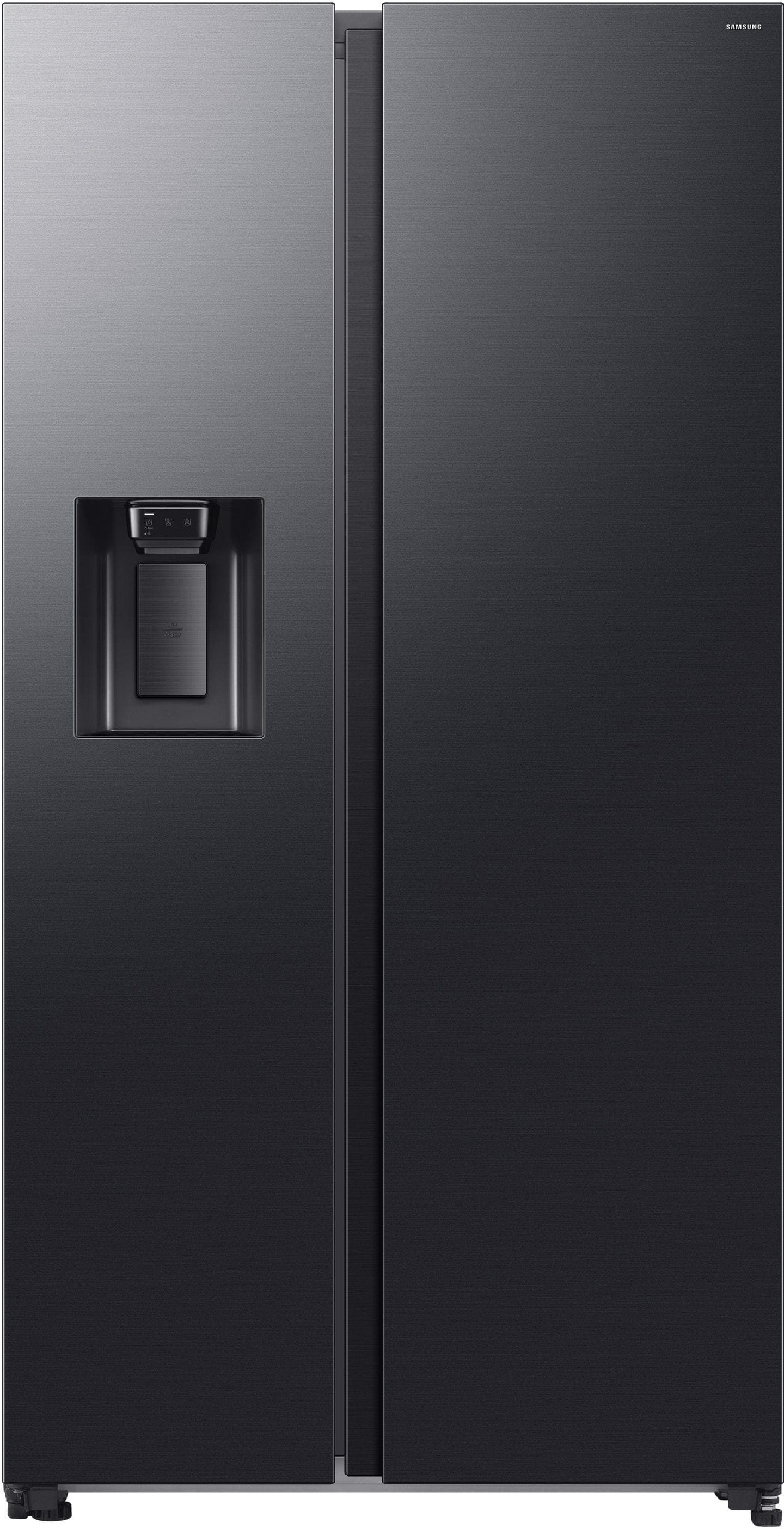 SAMSUNG Side-by-Side Kühlschrank RS70F67KCFEF Schwarz Silber
