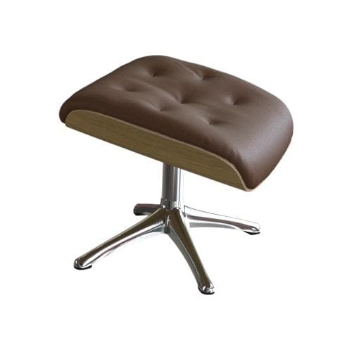 Fußhocker FLEXLUX Volden Beinstütze 100% Echtleder