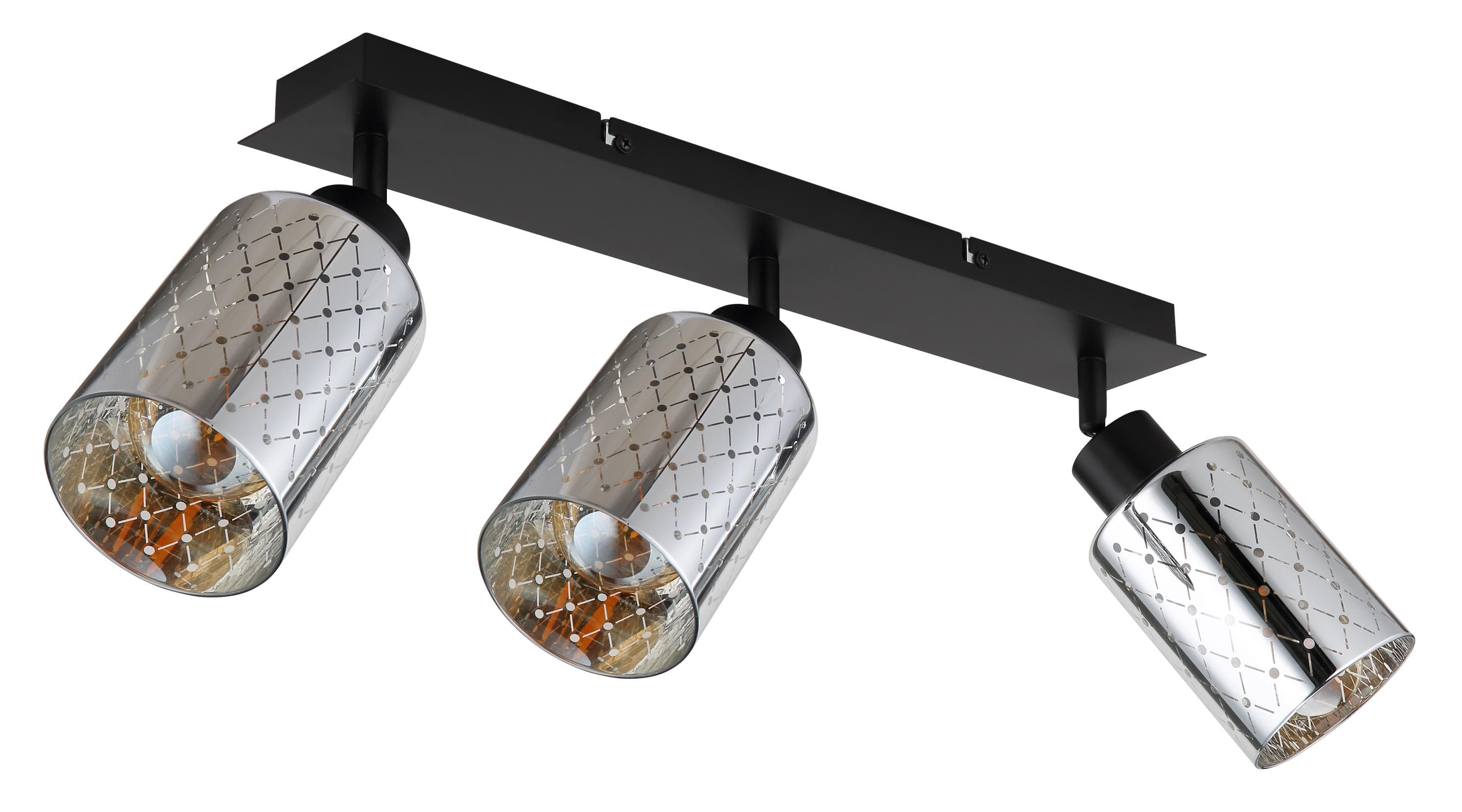 Strahler ALONSO Schwarz Metall GLOBO Lighting