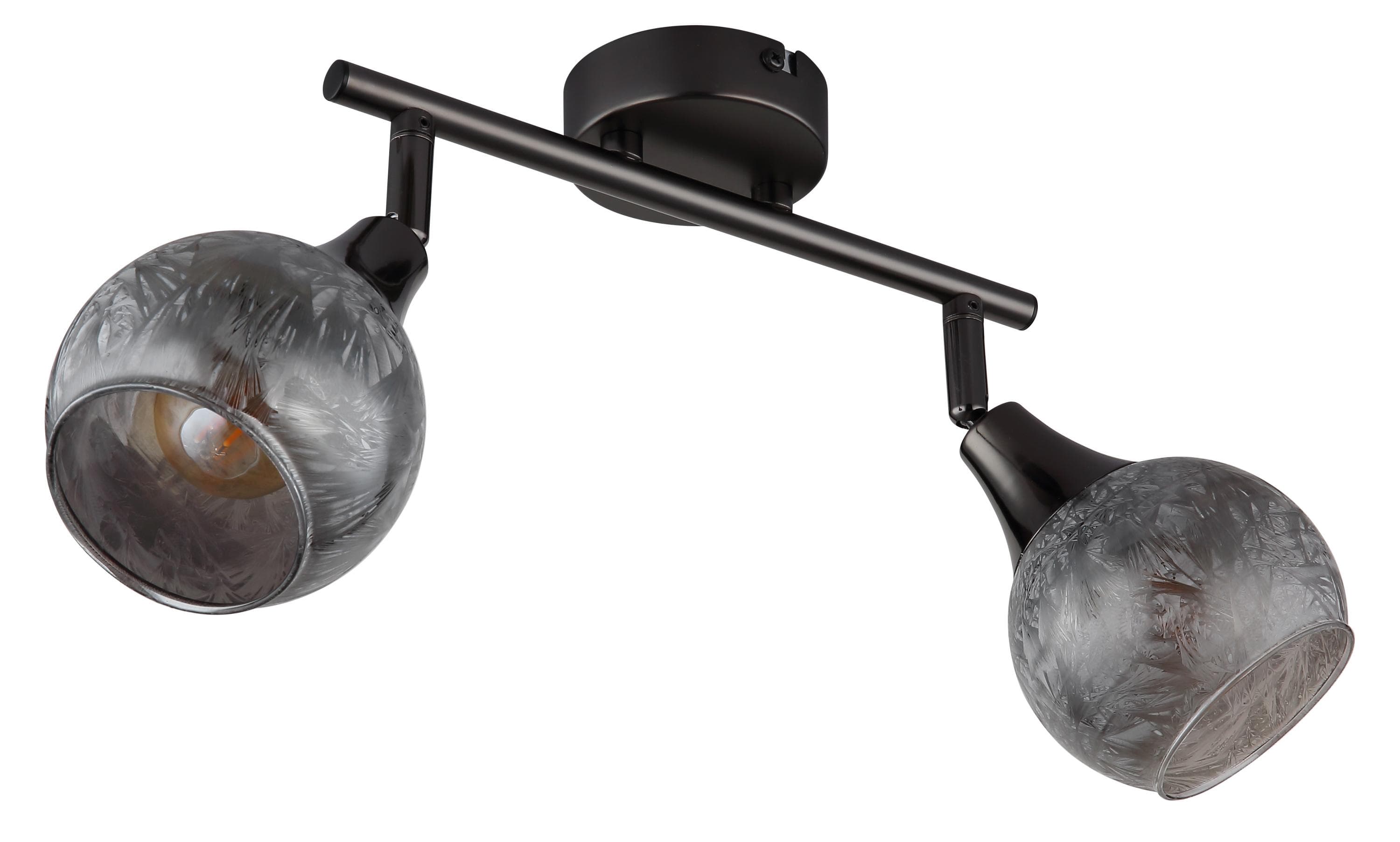 Strahler FROSTA Schwarz-Chrom Matt GLOBO Lighting