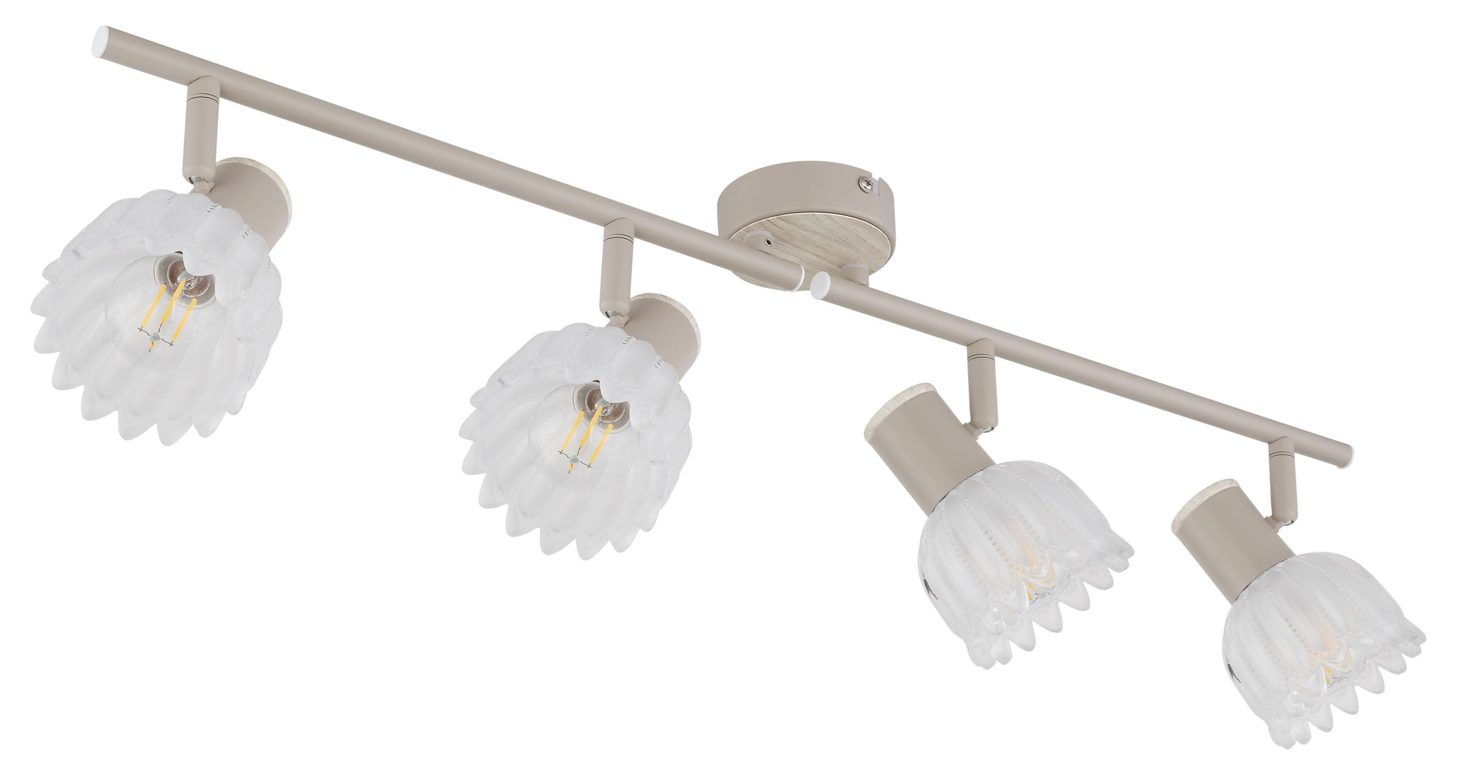 Strahler PLANTA Metall Sandfarben Matt GLOBO Lighting